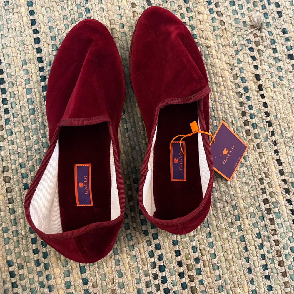 Gallo Velvet shoes size 37 NWT